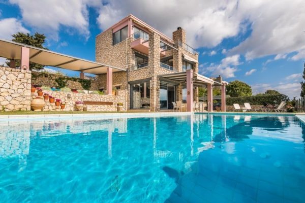LEFKADA LYGIA Luxury Stone Villa